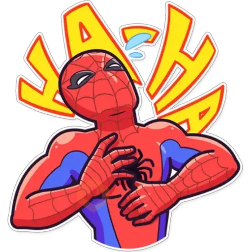 🕷🔵Spider Man🔴🕷 sticker 30