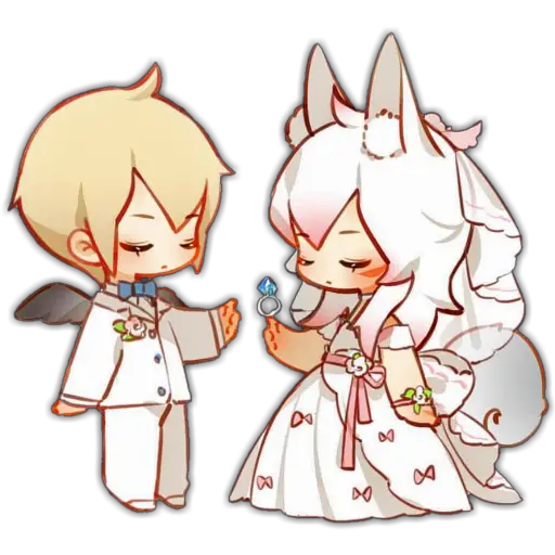 Big Tengu Demon Fox 🦊🖤 Chibi 