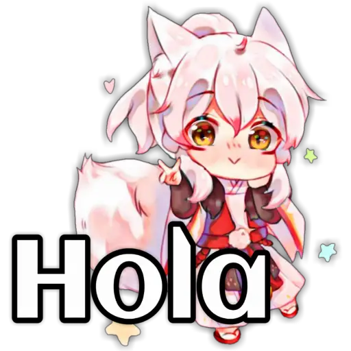 Big Tengu Demon Fox 🦊🖤 Chibi 