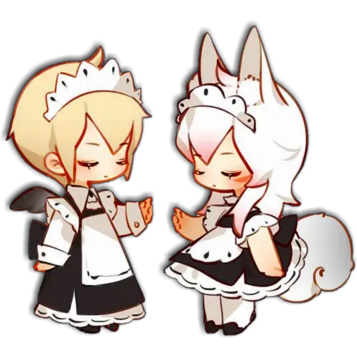 Big Tengu Demon Fox 🦊🖤 Chibi 