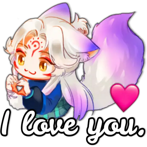 Big Tengu Demon Fox 🦊🖤 Chibi 