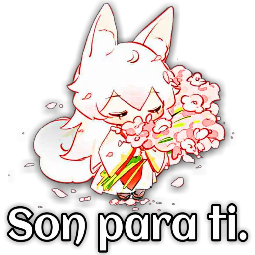 Big Tengu Demon Fox 🦊🖤 Chibi 