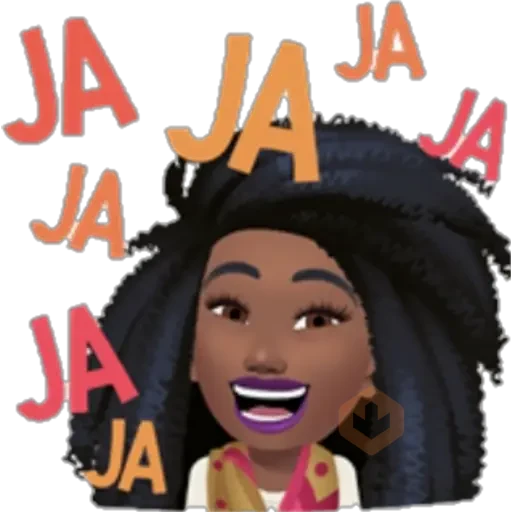 MI AVATAR ISAMAR 🙎🏾‍♀️💜 sticker 12