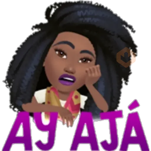 MI AVATAR ISAMAR 🙎🏾‍♀️💜 sticker 21