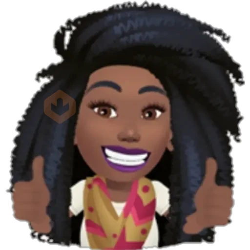 MI AVATAR ISAMAR 🙎🏾‍♀️💜 sticker 22