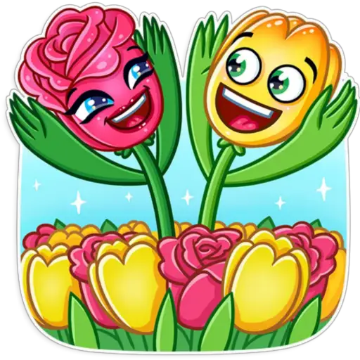 Romantic Flowers 🌷✨ 