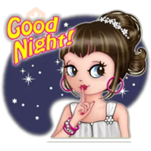 Pink nana sticker 25