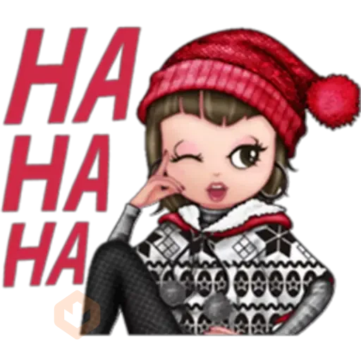 Pink nana sticker 19