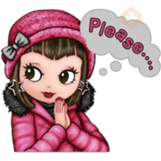 Pink nana sticker 28