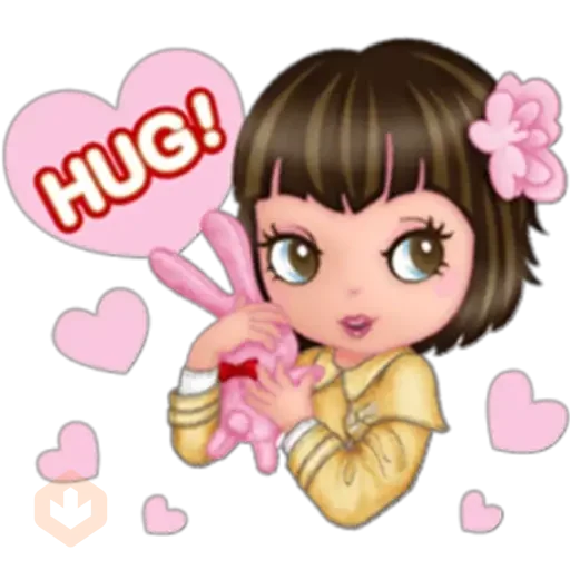 Pink nana sticker 24