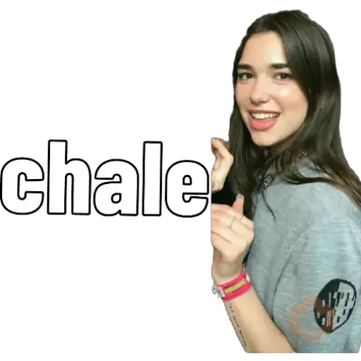 dua lipa sticker 20