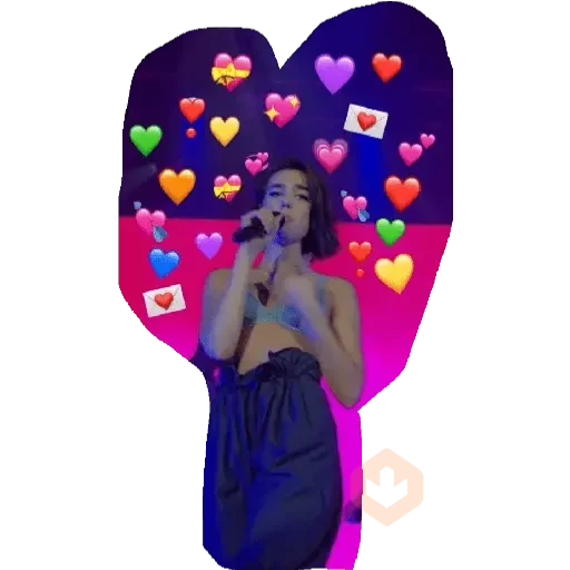 dua lipa sticker 30