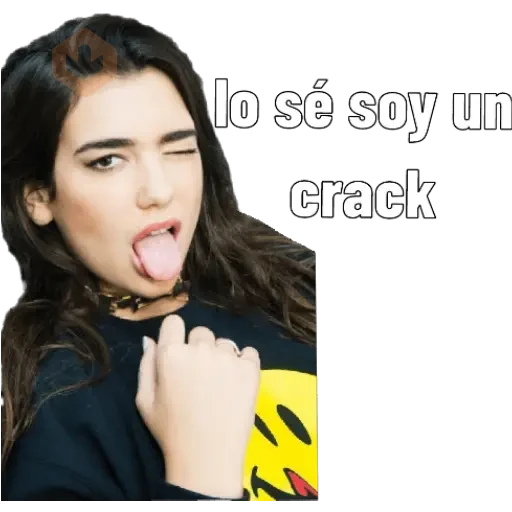 dua lipa sticker 18