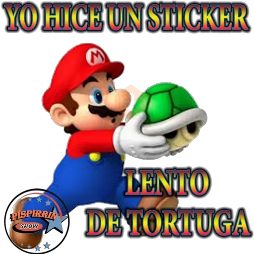 Mario Bros en dinamica sticker 21