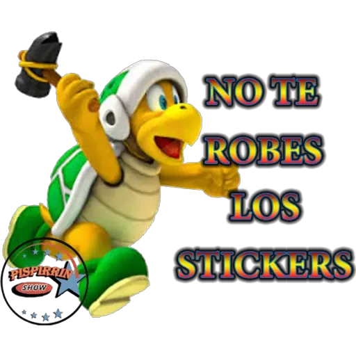 Mario Bros en dinamica sticker 15