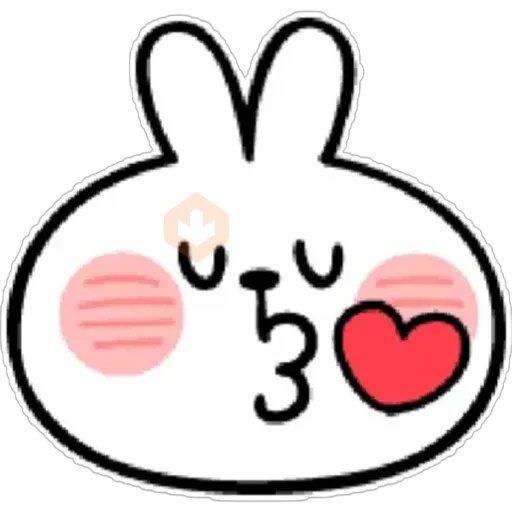🐰ᴇᴍᴏᴊɪ sᴘᴏɪʟᴇᴅ ʀᴀʙʙɪᴛ 🐰 sticker 25