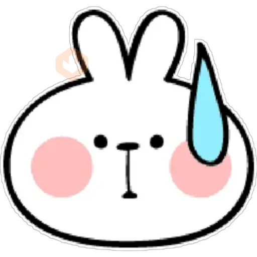 🐰ᴇᴍᴏᴊɪ sᴘᴏɪʟᴇᴅ ʀᴀʙʙɪᴛ 🐰 sticker 15