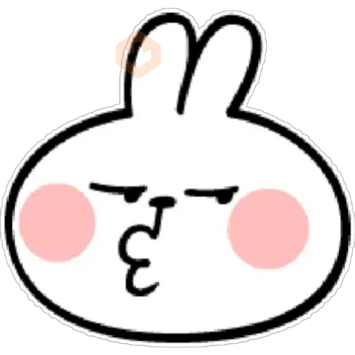 🐰ᴇᴍᴏᴊɪ sᴘᴏɪʟᴇᴅ ʀᴀʙʙɪᴛ 🐰 sticker 30