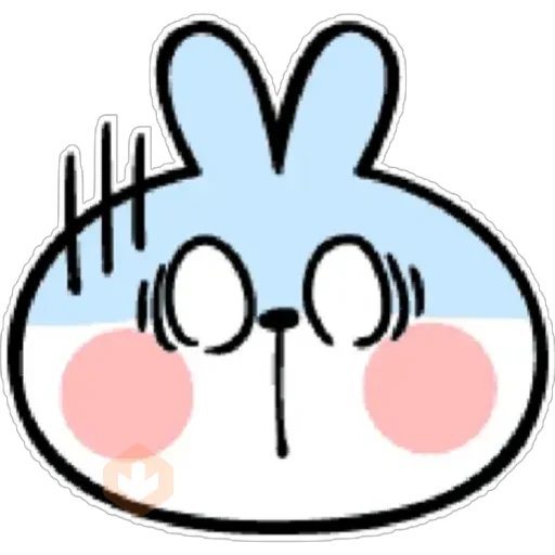 🐰ᴇᴍᴏᴊɪ sᴘᴏɪʟᴇᴅ ʀᴀʙʙɪᴛ 🐰 sticker 20