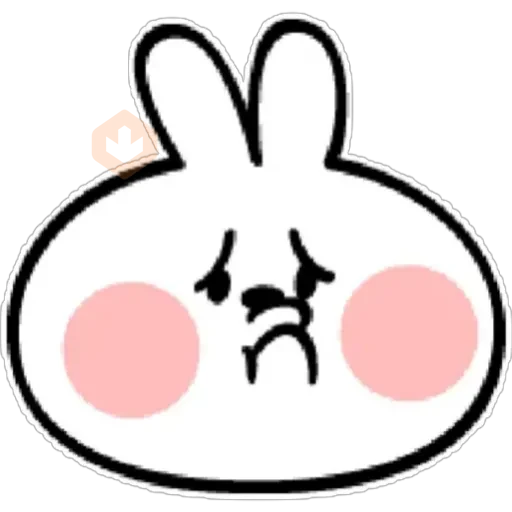 🐰ᴇᴍᴏᴊɪ sᴘᴏɪʟᴇᴅ ʀᴀʙʙɪᴛ 🐰 sticker 26