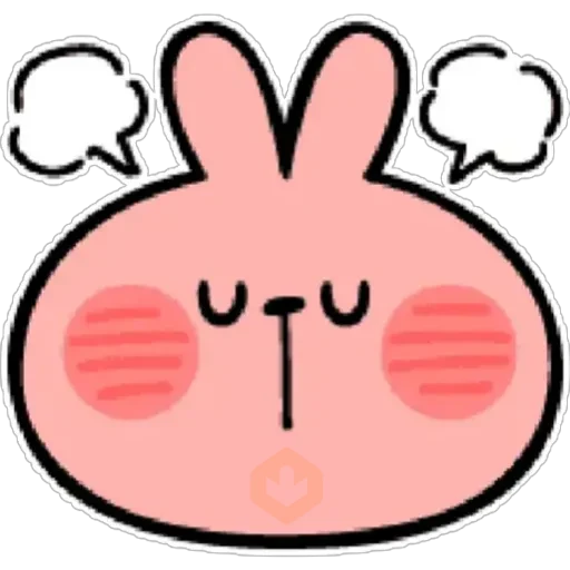 🐰ᴇᴍᴏᴊɪ sᴘᴏɪʟᴇᴅ ʀᴀʙʙɪᴛ 🐰 sticker 29