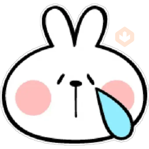 🐰ᴇᴍᴏᴊɪ sᴘᴏɪʟᴇᴅ ʀᴀʙʙɪᴛ 🐰 sticker 21