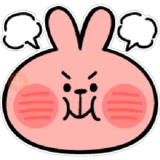 🐰ᴇᴍᴏᴊɪ sᴘᴏɪʟᴇᴅ ʀᴀʙʙɪᴛ 🐰 sticker 28