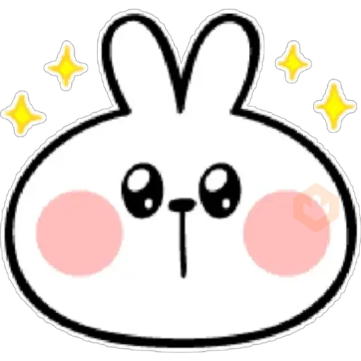 🐰ᴇᴍᴏᴊɪ sᴘᴏɪʟᴇᴅ ʀᴀʙʙɪᴛ 🐰 sticker 27