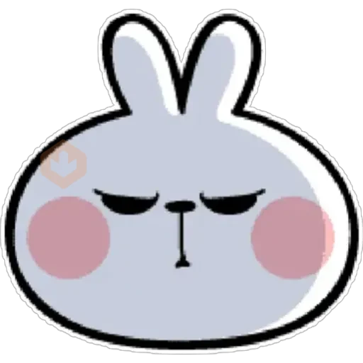 🐰ᴇᴍᴏᴊɪ sᴘᴏɪʟᴇᴅ ʀᴀʙʙɪᴛ 🐰 sticker 12