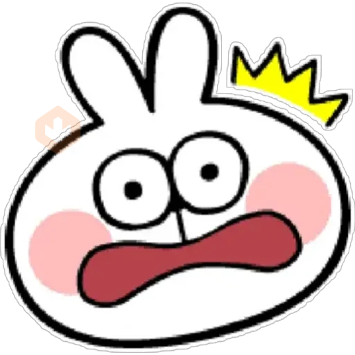🐰ᴇᴍᴏᴊɪ sᴘᴏɪʟᴇᴅ ʀᴀʙʙɪᴛ 🐰 sticker 17