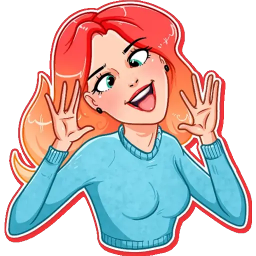 Chica Cabeza de Llama 