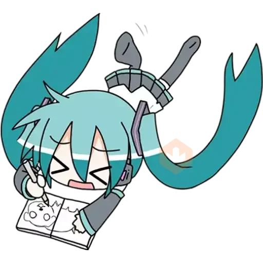 Miku mix v.1 sticker 18