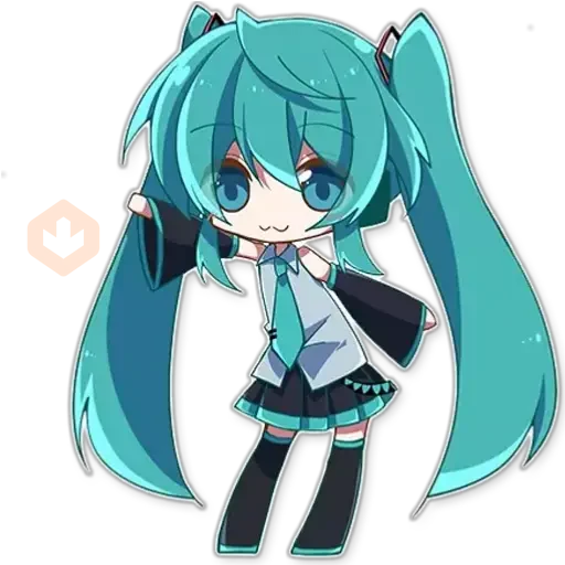 Miku mix v.1 sticker 27