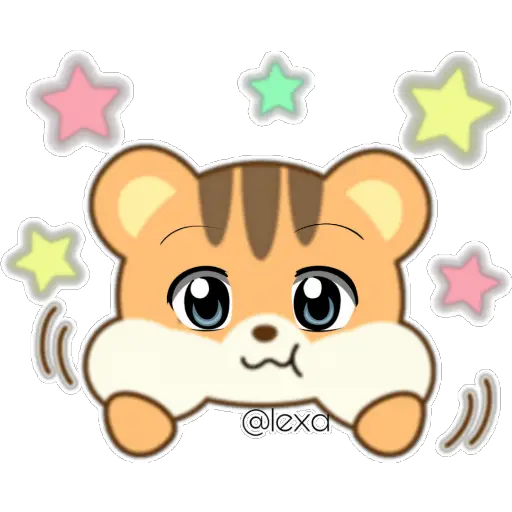 🌈Sticker de Ardilla 🐿 