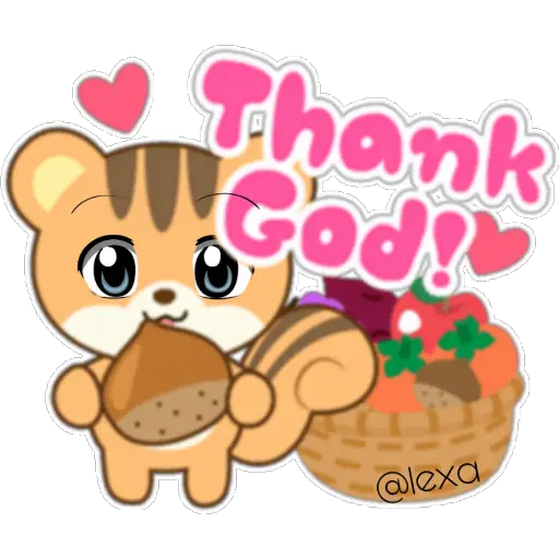 🌈Sticker de Ardilla 🐿 