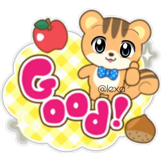 🌈Sticker de Ardilla 🐿 