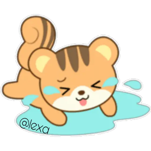 🌈Sticker de Ardilla 🐿 
