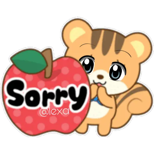 🌈Sticker de Ardilla 🐿 