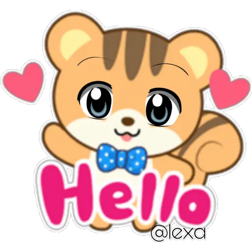 🌈Sticker de Ardilla 🐿 