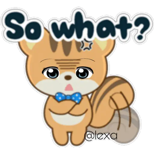 🌈Sticker de Ardilla 🐿 