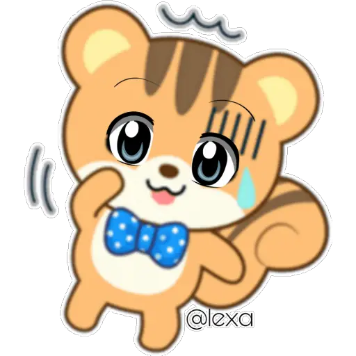 🌈Sticker de Ardilla 🐿 