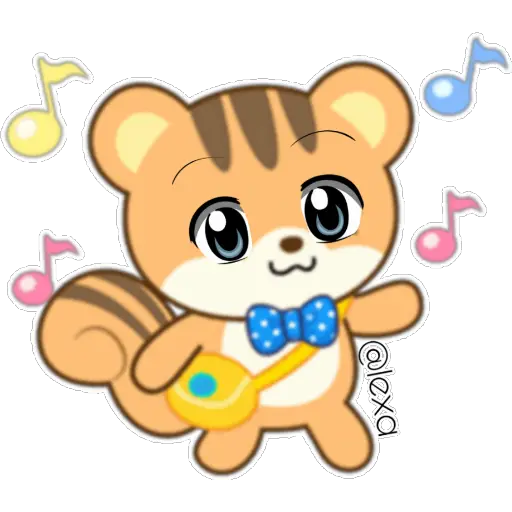 🌈Sticker de Ardilla 🐿 
