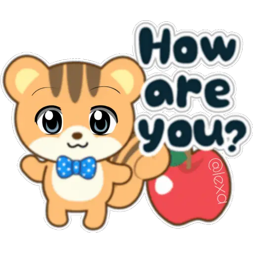 🌈Sticker de Ardilla 🐿 