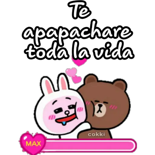 ❤frases de amor cony y broum❤ 