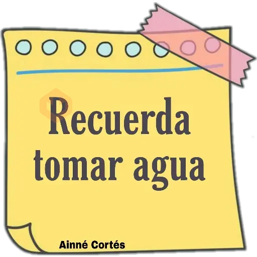 Notas lindas sticker 26