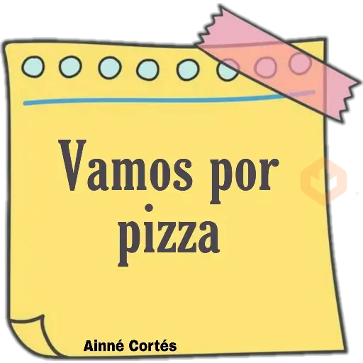 Notas lindas sticker 12