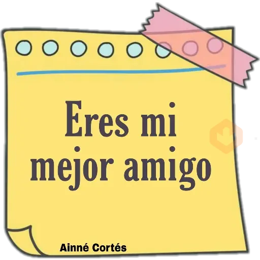 Notas lindas sticker 15
