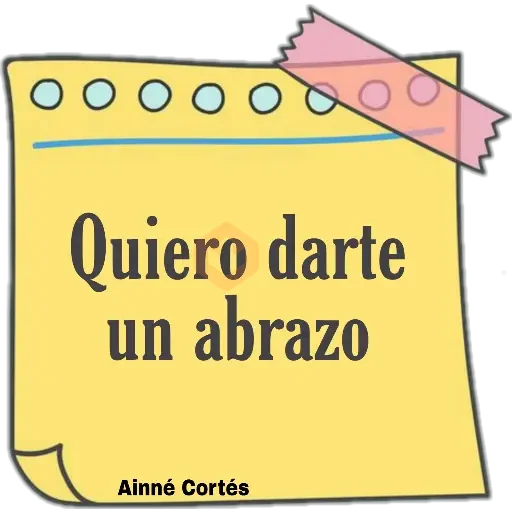 Notas lindas sticker 23