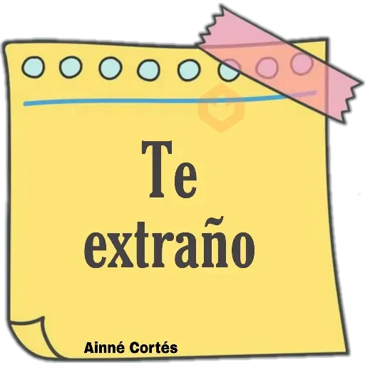 Notas lindas sticker 16