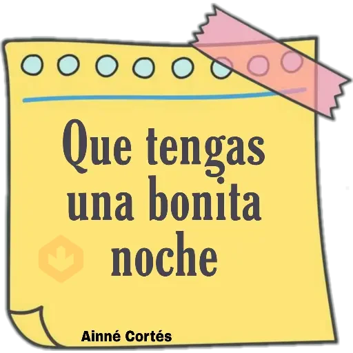 Notas lindas sticker 20